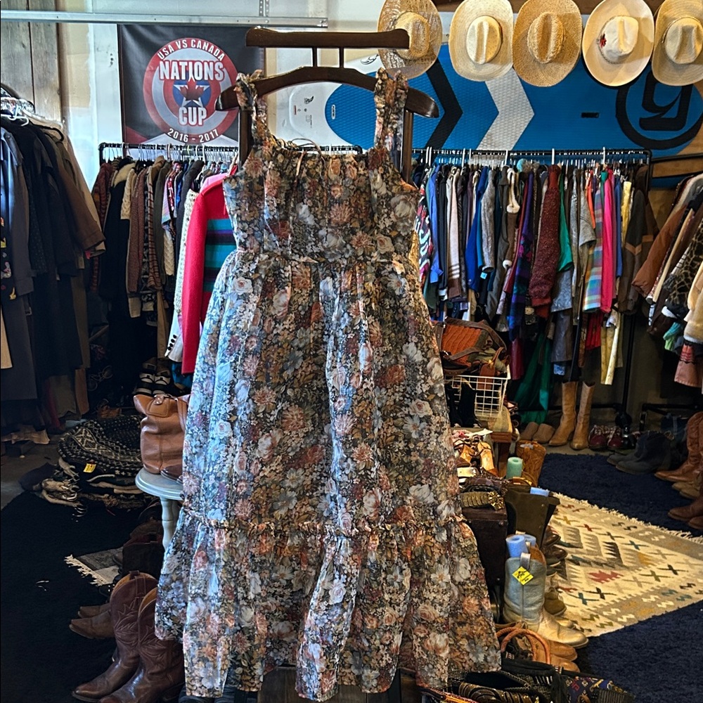 NWT Promesa floral full skirt dress